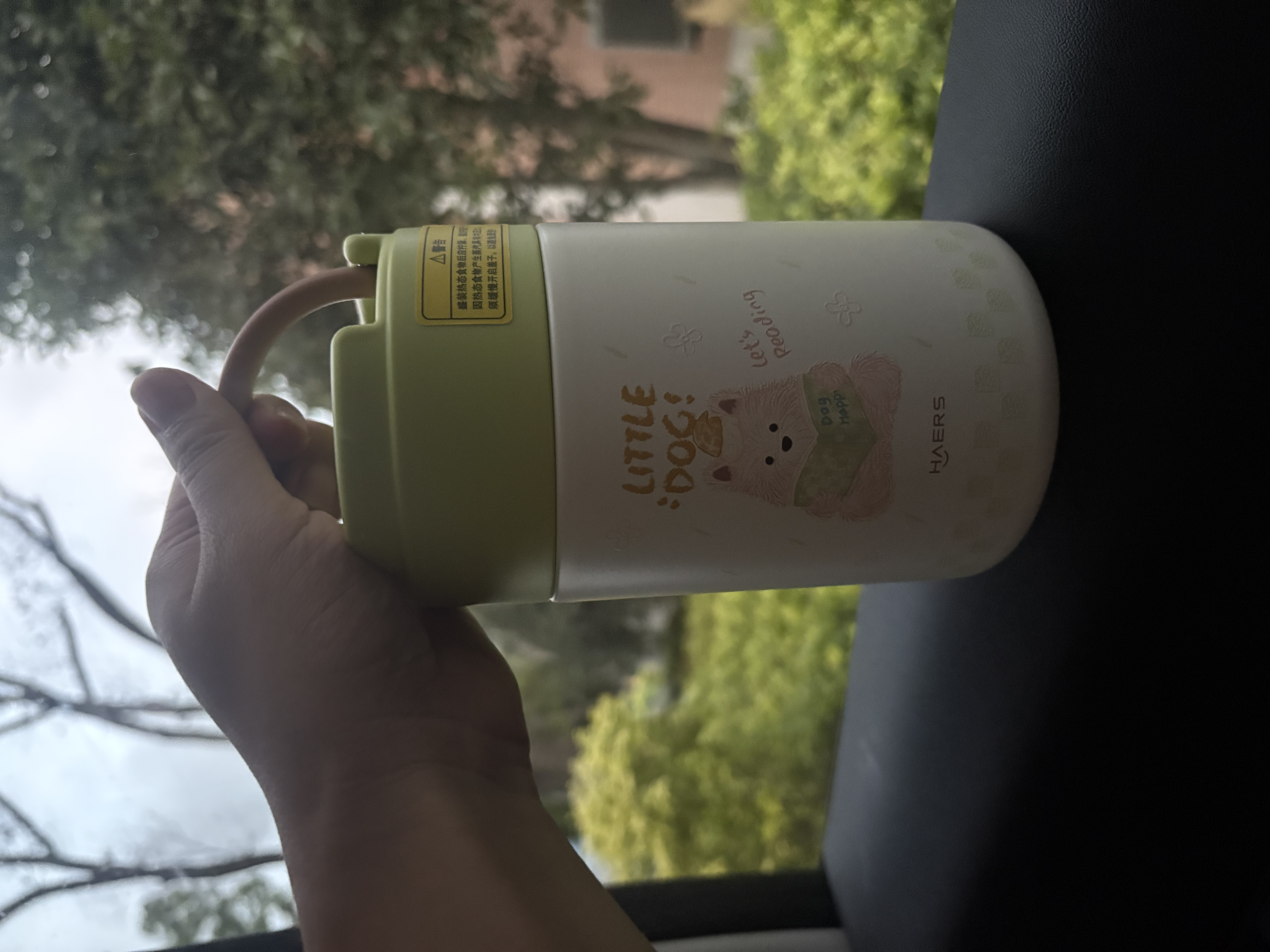 哈尔斯（HAERS）焖烧杯保温饭盒儿童焖烧壶316食品级汤罐婴儿辅食焖饭粥便携随行 实拍图