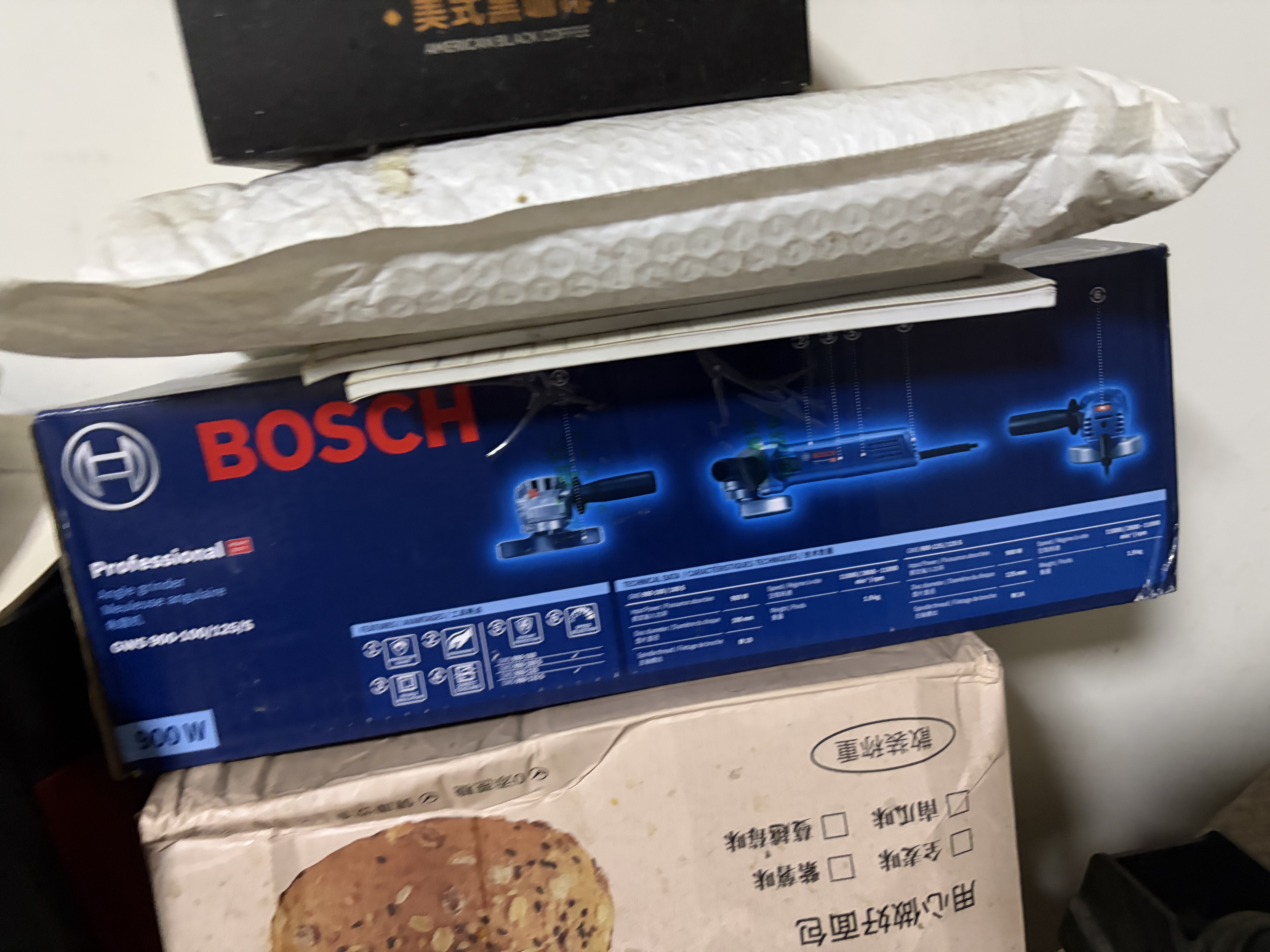 博世（BOSCH）角磨机抛光打磨切割机金属混凝土石材900瓦100mm工业级GWS900-100 实拍图