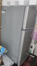 华宝小冰箱迷你小型家用冷藏冷冻两用一级能效出租房宿舍用办公室节能省电双门电冰箱 【净化去味 一级能效】58L银色【全国联保】 实拍图