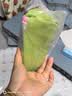 得力（deli）横式翻折防脏污学生笔袋 时尚痛层高颜值简约大容量文具收纳袋 便携手提文具盒 绿色开学文具 实拍图