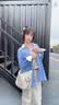 viney斜挎包包女包帆布包品牌饺子包单肩生日礼物高级感送女友老婆 【奶白】高档通勤洋气大包 实拍图