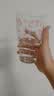 三丽鸥kt猫粉色牛奶凯蒂猫印花玻璃水杯可爱少女心果汁牛奶喝水杯 白色kt猫+粉色kt猫+2根吸管 450ml 实拍图