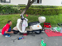 固满德山道巡礼电动车轮胎半热熔防滑半热熔3.00-10真空外胎防滑耐磨 实拍图