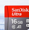 闪迪（SanDisk）16GB TF（MicroSD）内存卡 A1 C10 至尊高速移动版存储卡 读速98MB/s 手机平板游戏机内存卡 实拍图