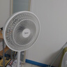 美的（Midea）【加大网罩】七叶轻音柔风电风扇/家用省电落地扇/小型台式电扇/广角摇头大风力宿舍风扇 SAE35CA1 实拍图
