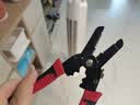 德力西电气（DELIXI ELECTRIC） 剥线钳多功能电工专用工具钳子工业级剪线钳剥线器压线钳剪线钳 【专业级】8寸多功能剥削压线钳 实拍图