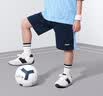 左西男童夏装套装2026新款儿童短袖套装夏季速干运动两件套 蓝色 160 实拍图
