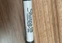 锐意（Sharpie）2.5MM细头油性马克笔金属金色银色两支装防水防褪色速干记号笔签名教师贺卡水彩笔美育 实拍图