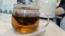 富光花茶杯 男女士茶水分离杯子 双层办公泡茶玻璃杯带把高硼硅水杯 实拍图
