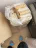 清风无芯卷纸 金装4层2500克14卷*2提 卫生纸卷筒纸 厕纸纸巾可冲散 实拍图