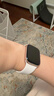 Apple/苹果 Watch S11 智能手表GPS款42毫米玫瑰金色铝金属表壳淡桃粉色运动型表带S/M MEUN4CH/B 实拍图