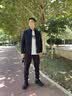 沙驰（SATCHI）男装男士派克羽绒服2025新款鹅绒兔毛行政夹克外套男【防风保暖】 藏青 L (50) 实拍图