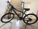 京东京造 XC350山地自行车铝合金禧玛诺21速油压碟刹成年人学生17寸太空灰 实拍图