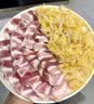 【180天白猪家庭装】冷鲜猪带皮五花肉1kg 实拍图