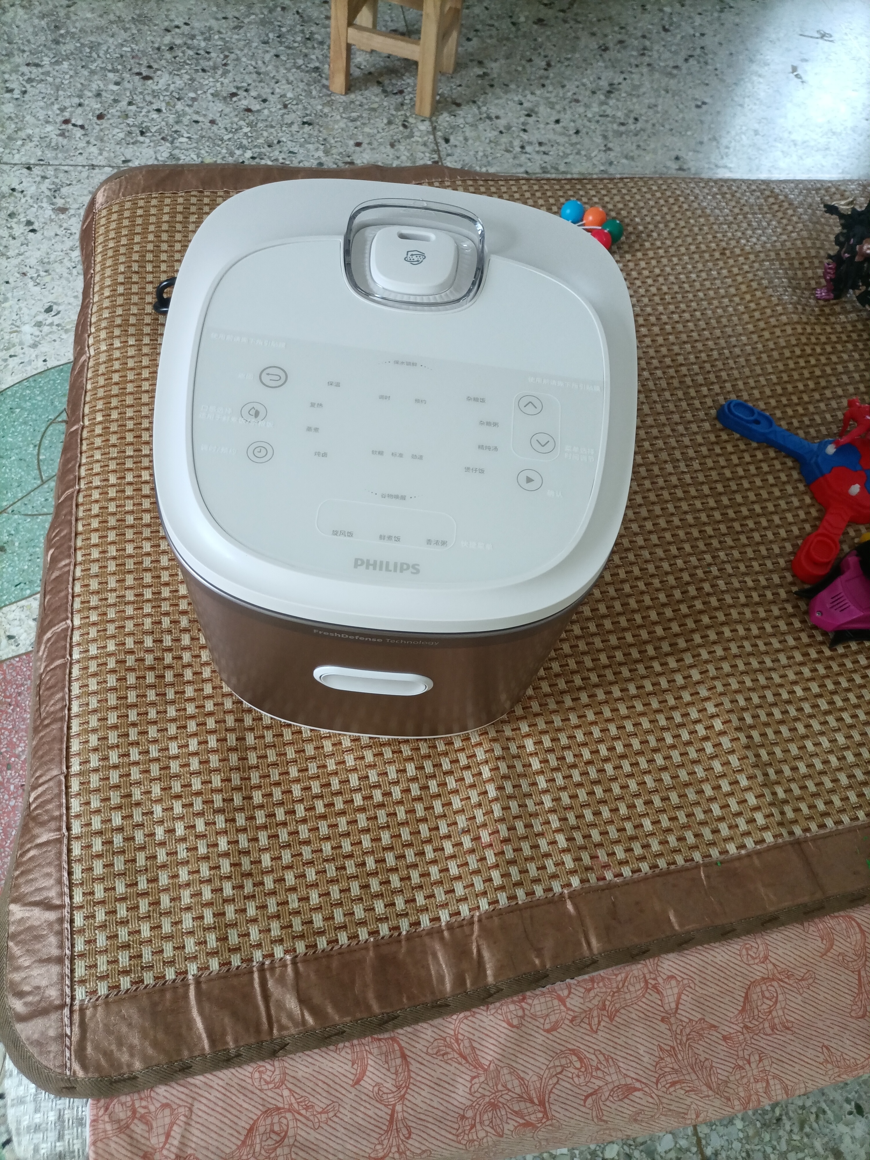 飞利浦（PHILIPS）2026新款小家电 电饭煲钛营养TI钛金属层0氟0涂层内胆 IH加热多功能不粘锅电饭锅家用4-5人4L 5688 实拍图