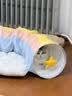 ZEZE猫隧道猫床猫咪通道四季通用可拆洗幼猫玩具宠物猫咪用品 实拍图