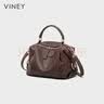 viney牛皮包包女包手提斜挎包轻奢品牌单肩包生日礼物高级感送女友老婆 实拍图