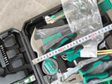 绿林（GREENER）家用工具箱套装 五金手动家庭电工木工电讯维修工具套装 全能套装 实拍图