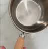 双枪（Suncha）奶锅 316L不锈钢0涂层婴儿宝宝辅食锅小奶锅汤锅煮面锅16cm带盖 实拍图