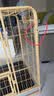 酷奇宠狗笼方管狗笼子大中小型犬金毛加粗宠物狗狗笼子狗屋用品 黄色带天窗94*64*85cm 建议60斤内中大型犬 实拍图