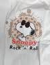 史努比（SNOOPY）男女童短袖t恤牛仔裤两件套儿童短袖套装  白色宇航+深蓝太空 140 实拍图