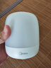 美的（Midea）床头灯卧室柔光小夜灯充电台灯三色调光节日创意礼品礼物起夜灯 实拍图