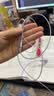 联想投资品牌想耀有线耳机 HIFI音质带麦降噪直播k歌唱歌音乐运动半入耳式游戏电脑耳机type-c YF01白 实拍图