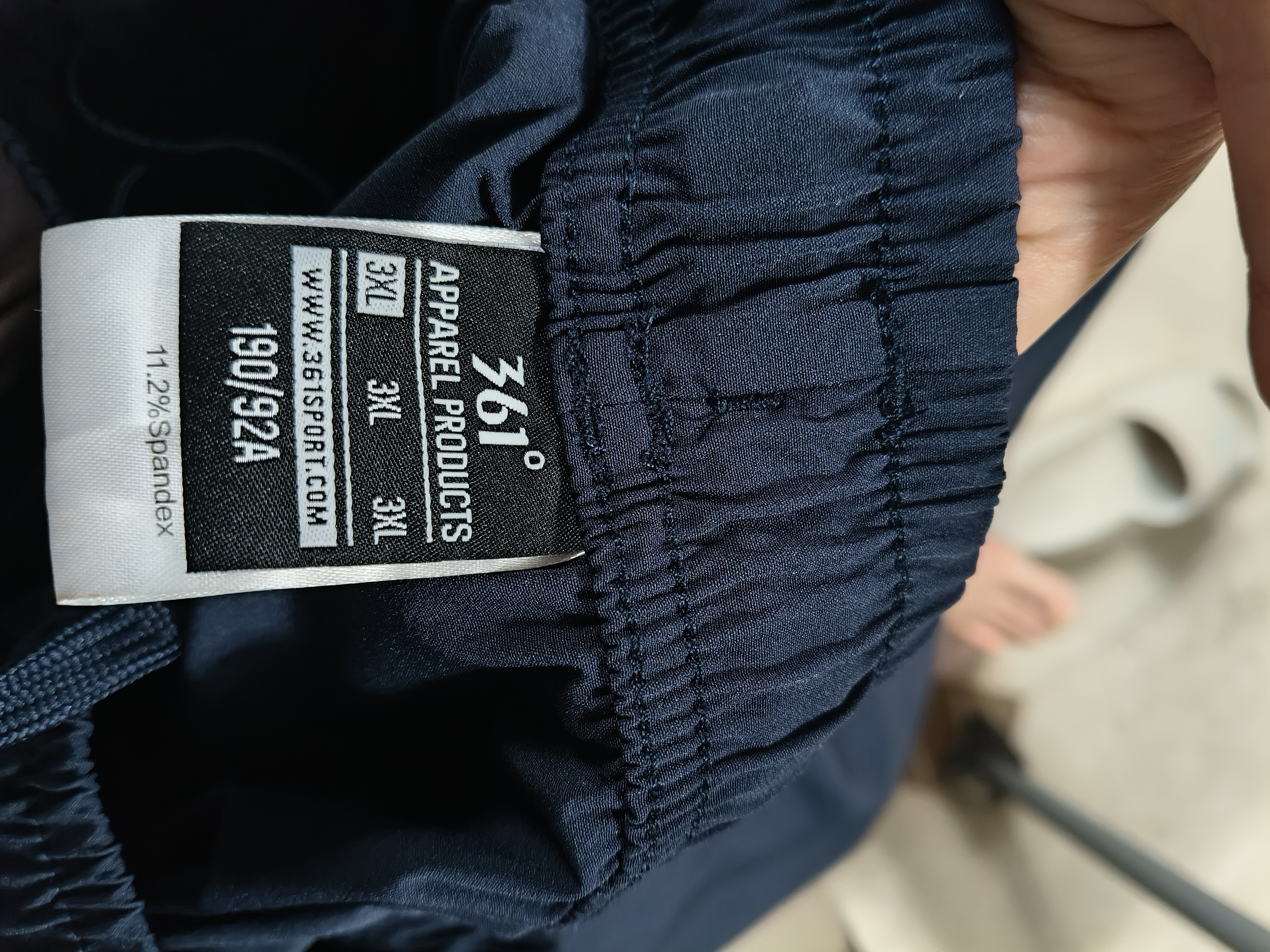 361°运动短裤夏季男休闲裤跑步宽松健身超薄五分裤子男652124711-2 实拍图