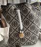 汤丽柏琦（Tory Burch）T Monogram 小号tb女包水桶包提花斜挎包海军蓝礼物新款 实拍图