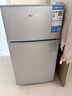 志高（CHIGO）小冰箱迷你小型家用冷藏冷冻两用宿舍出租房用双门办公室电冰箱节能省电 【店长推荐】48L银色【一级能效丨全国联保】 实拍图