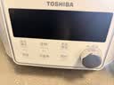 东芝（TOSHIBA）【旗舰新品】小白露风冷电压力锅 5L 4-8人高压锅家用IH锁鲜0排气 纯钛0涂层+陶瓷双胆PC-50MXVC 实拍图