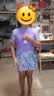 特步（XTEP）儿童泳衣女童连体裙摆游泳衣女大中小童宝宝温泉泳装女 紫色170 实拍图