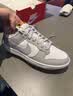 耐克NIKE男休闲板鞋 DUNK 运动鞋DD1391-103灰白42.5 实拍图