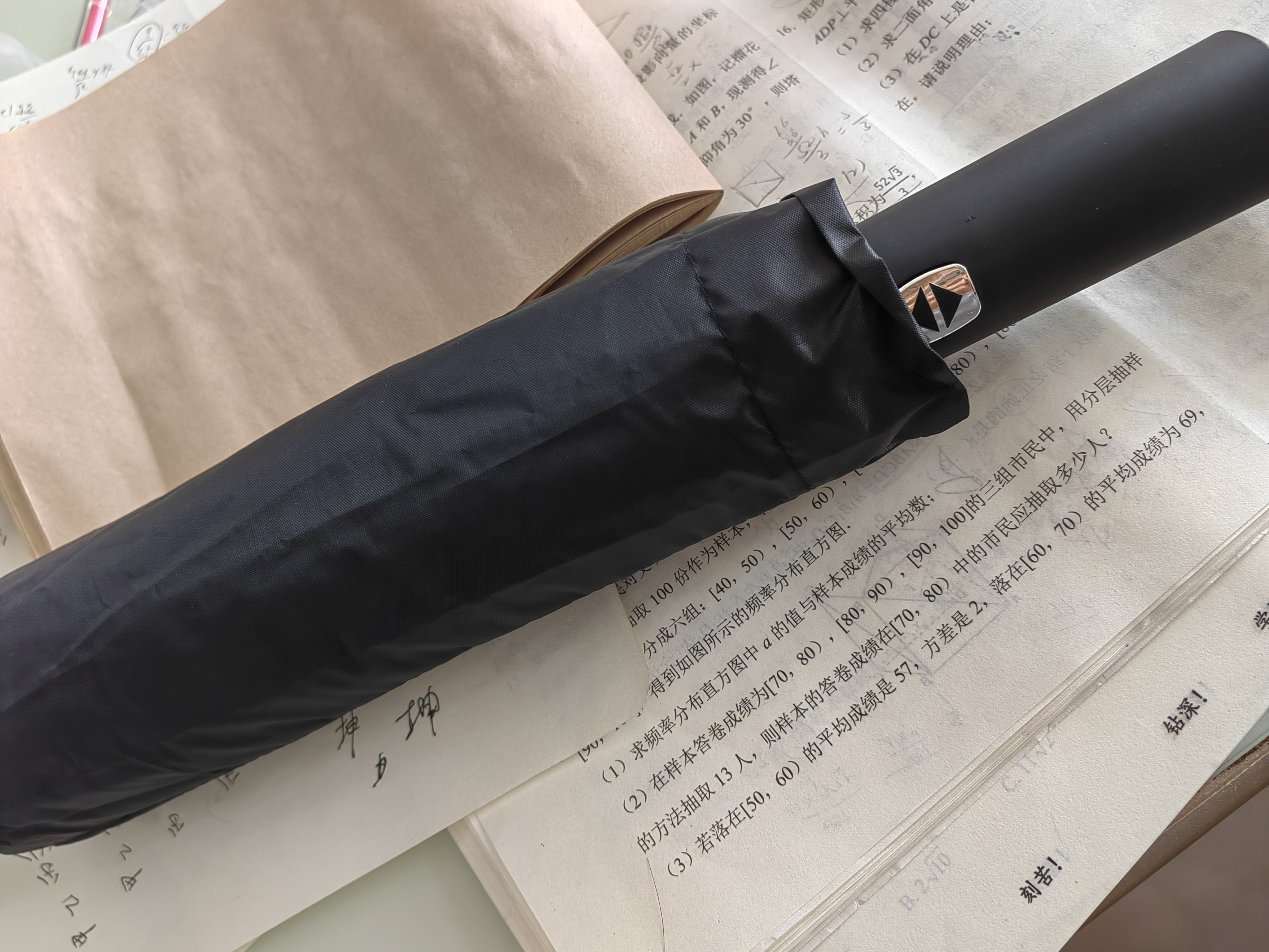 108骨雨伞自动男女折叠加大太阳伞晴雨两用伞防晒防紫外线遮阳伞 全自动【60根双龙骨晴雨伞】黑色 实拍图