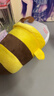 网红小鲨bee搞怪创意毛绒公仔抱枕生日情人节礼物鲨鱼蜜蜂玩偶 鲨鱼&Bee 23厘米 实拍图