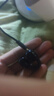 罗凡尼（Rofani）新款高颜值夹耳式无线蓝牙耳机 骨传导概念不入耳开放式运动跑步挂耳式通话降噪跑步运动耳机 黑色【单耳-左右耳通用】工厂直发无品牌 实拍图
