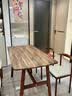 全品屋餐桌椅组合家用饭桌子小户型简约公寓快餐出租商用长方形电脑桌 胡桃木色 120cm 【宽80CM】单桌子 实拍图