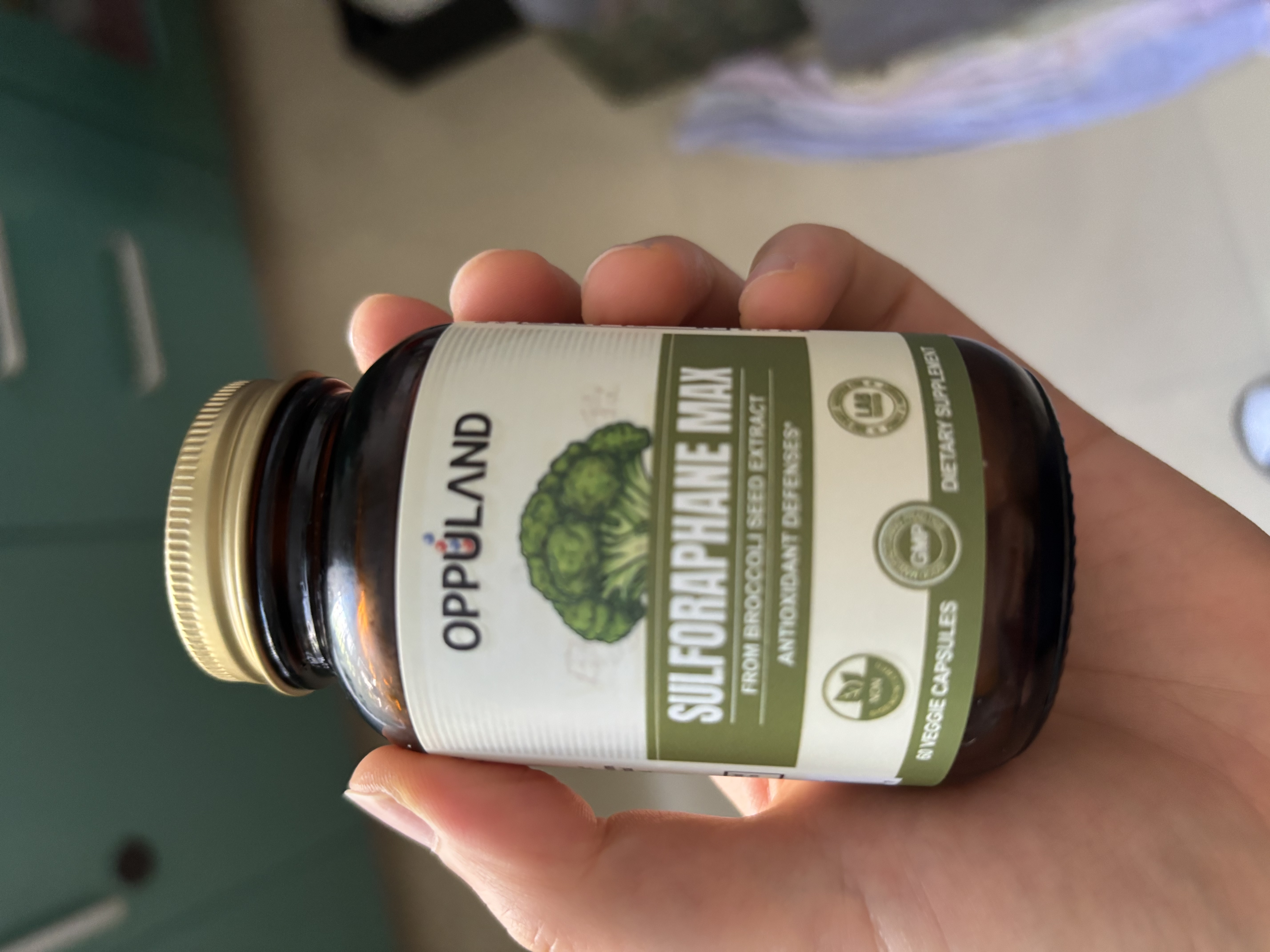 Oppuland萝卜硫素胶囊西蓝花提取物提高免疫力中老年稳定情绪 实拍图