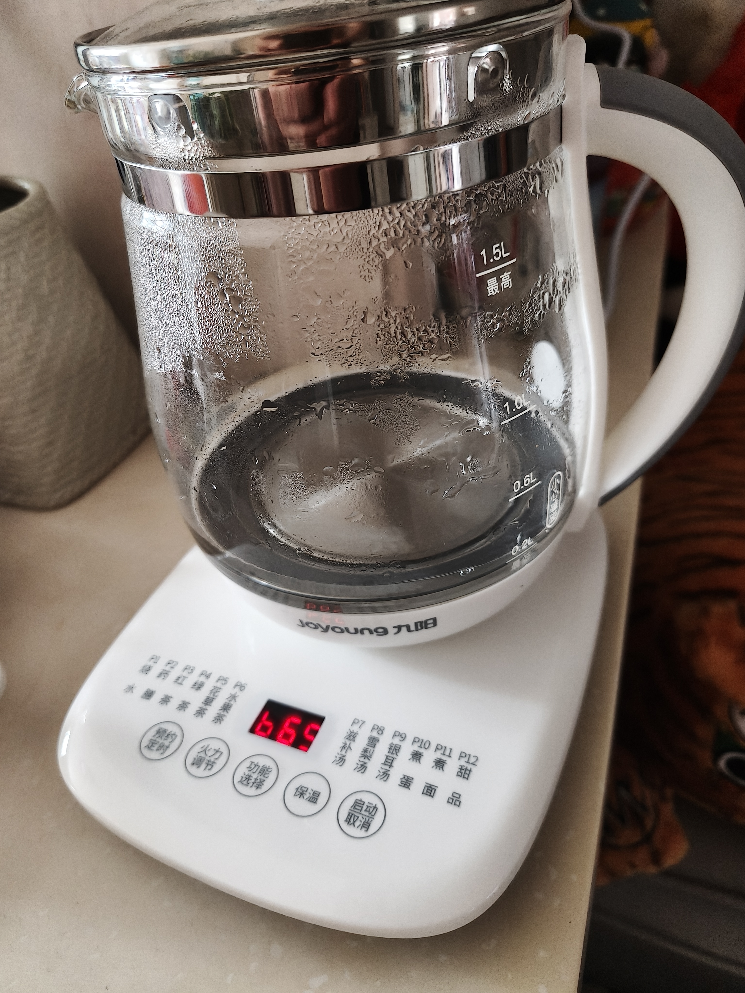 九阳（Joyoung） 养生壶1.5L茶具电茶壶煮茶壶花茶壶玻璃煮茶器煎药壶中药锅药膳电水壶烧水壶 【超高性价比断货款】 1.5L 实拍图
