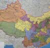 【2026】中国地图+世界地图挂图 约1.1米*0.8米 2张高清防水标准政区图 学生地图 地理学习 办公家用装饰 无拼缝新版墙贴挂画挂图 实拍图
