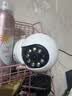 镭威视AI摄像头家用监控无线wifi网络高清室内家庭监控器360度无死角带夜视全景语音手机远程可对话 实拍图