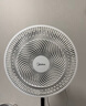 美的（Midea）【飓风节能】七叶柔风立式电风扇/家用轻音落地扇/台式小型风扇/大风力遥控定时摇头风扇 SAH35BSJ 实拍图