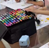 Touch mark泰驰马克笔168色水彩笔动漫双头油性画笔记号笔套装学生文具儿童送男孩女孩生日开学礼物 实拍图