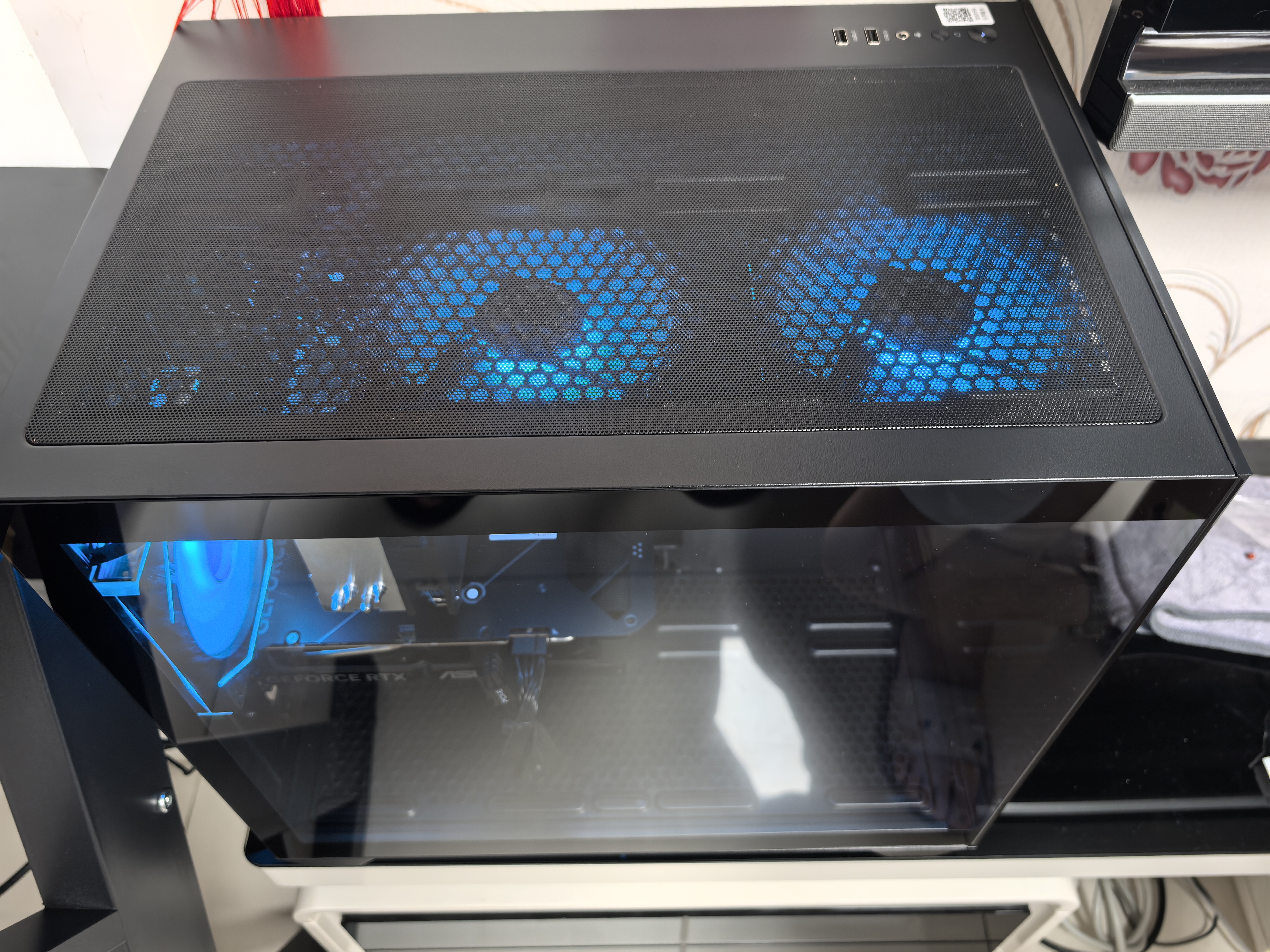 华硕（ASUS）全家桶追影i5 14400F/U5 245KF/RTX5060/5060Ti/5070三角洲电竞游戏台式电脑diy主机组装电脑整机 规格二丨i5 14400F/RTX5060 热销 实拍图