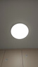 美的（Midea）LED照明吸顶灯卧室灯超薄三防灯具阳台灯厨房餐厅护眼全光谱24瓦 实拍图