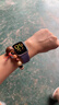 Apple/苹果 Watch S11 智能手表GPS+蜂窝款42毫米银色铝金属表壳雾紫色运动型表带S/M MF9G4CH/B 实拍图