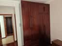 小木窝衣柜 实木衣柜简约平开门家用卧室家具新中式黑胡桃大容量收纳柜 四门衣柜 高度240cm 实拍图