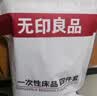 无印良品一次性床品四件套床单被罩枕套旅行加厚一次性母婴隔脏便携-纯白 实拍图