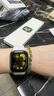 Apple/苹果 Watch S11 智能手表GPS+蜂窝款42毫米银色铝金属表壳雾紫色运动型表带S/M MF9G4CH/B 实拍图