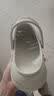 卡骆驰（CROCS）新款厚底云朵洞洞鞋送女友礼物206750 黑色   37-38 实拍图